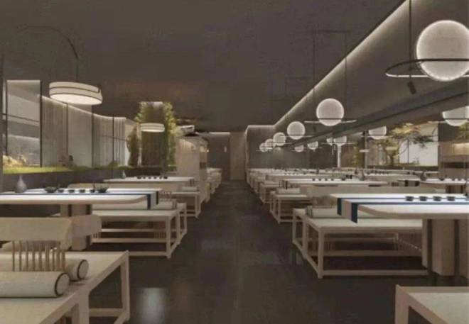 芒果体育绿茶餐厅赴港上市！新店设计把中国风玩到了极致！(图7)